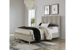 ARGENTO06:Argento Panel Bed, Styled