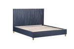 ARGENTO14:Argento Panel Bed, AngledAngle