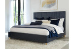 ARGENTO16:Argento Panel Bed, Styled