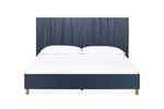 ARGENTO17:Argento Panel Bed & Dresser & , Front