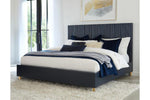 ARGENTO10:Argento Panel Bed, Styled