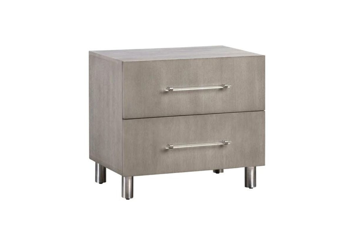 ARGENTO05:Argento Panel Bed & Dresser & , AngledAngle