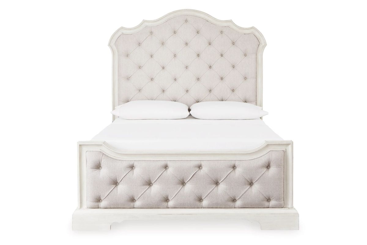 ARLENDY02:Arlendyne Upholstered Bed & Dr, Front