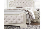 ARLENDY02:Arlendyne Upholstered Bed & Dr, 