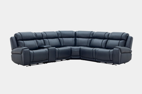 ARLO00000:Arlo 5 Piece 3 Power Sectional With 3 Power Armless Recliner, Angled