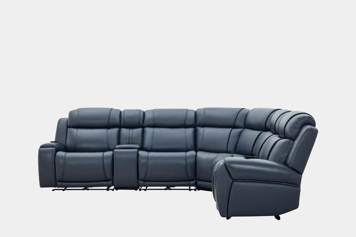 ARLO00000:Arlo 5 Piece 3 Power Sectional With 3 Power Armless Recliner, Front