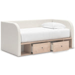 ARLOSTERG:Arloster Daybed With Storage T, AngledOpen