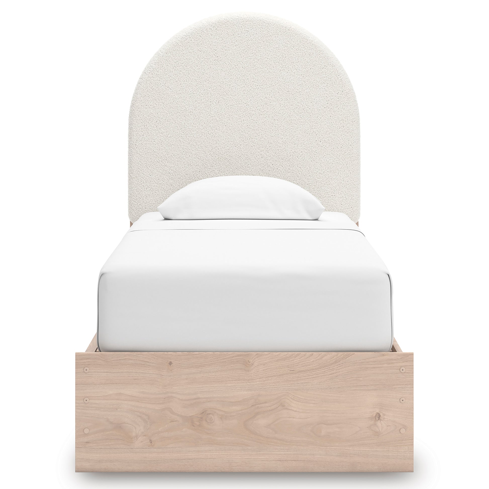 ARLOSTERA:Arloster Panel Bed With Storag, Front