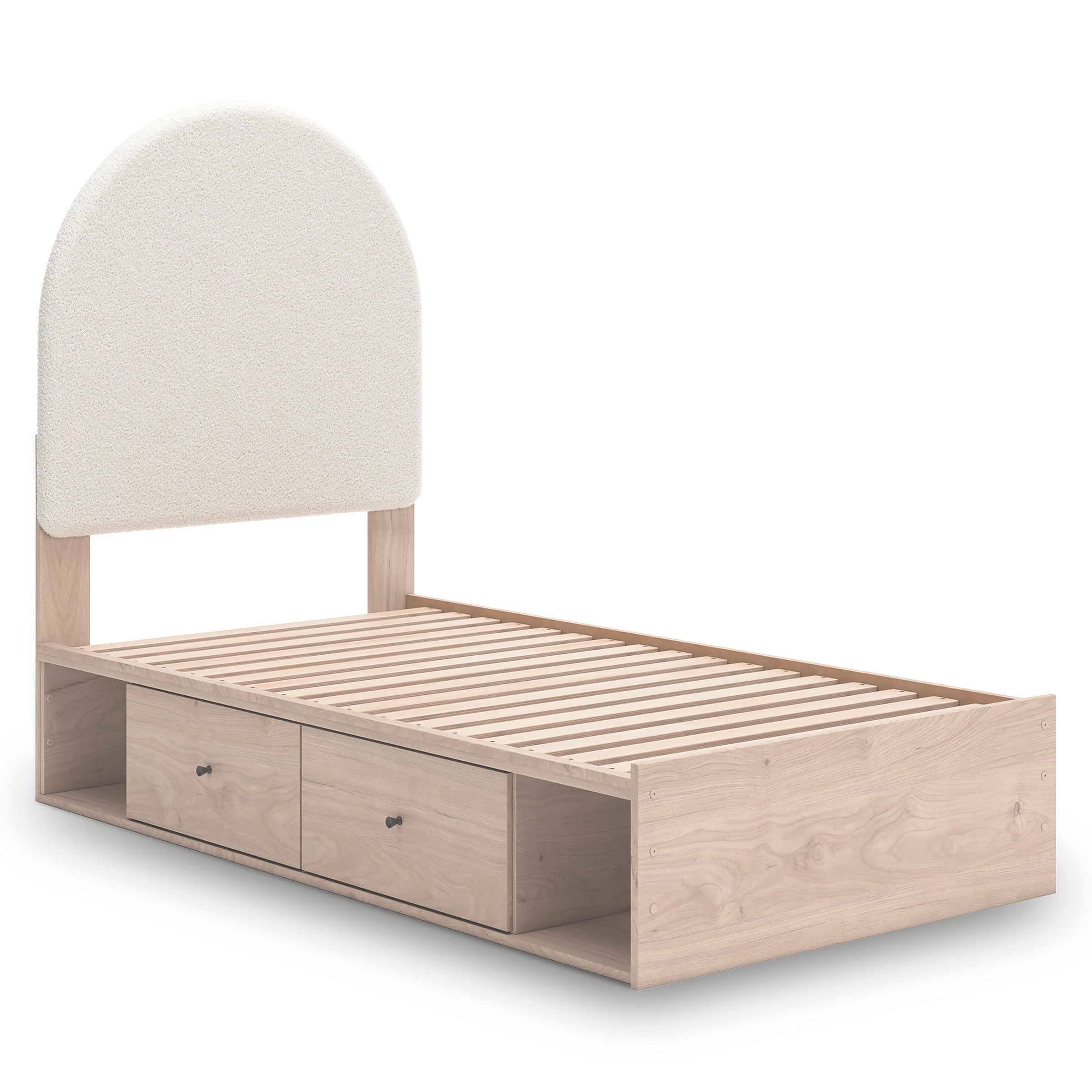 ARLOSTERB:Arloster Panel Bed With Storag, AngledAngle