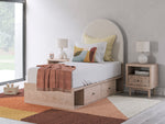 ARLOSTERA:Arloster Panel Bed With Storag, Styled