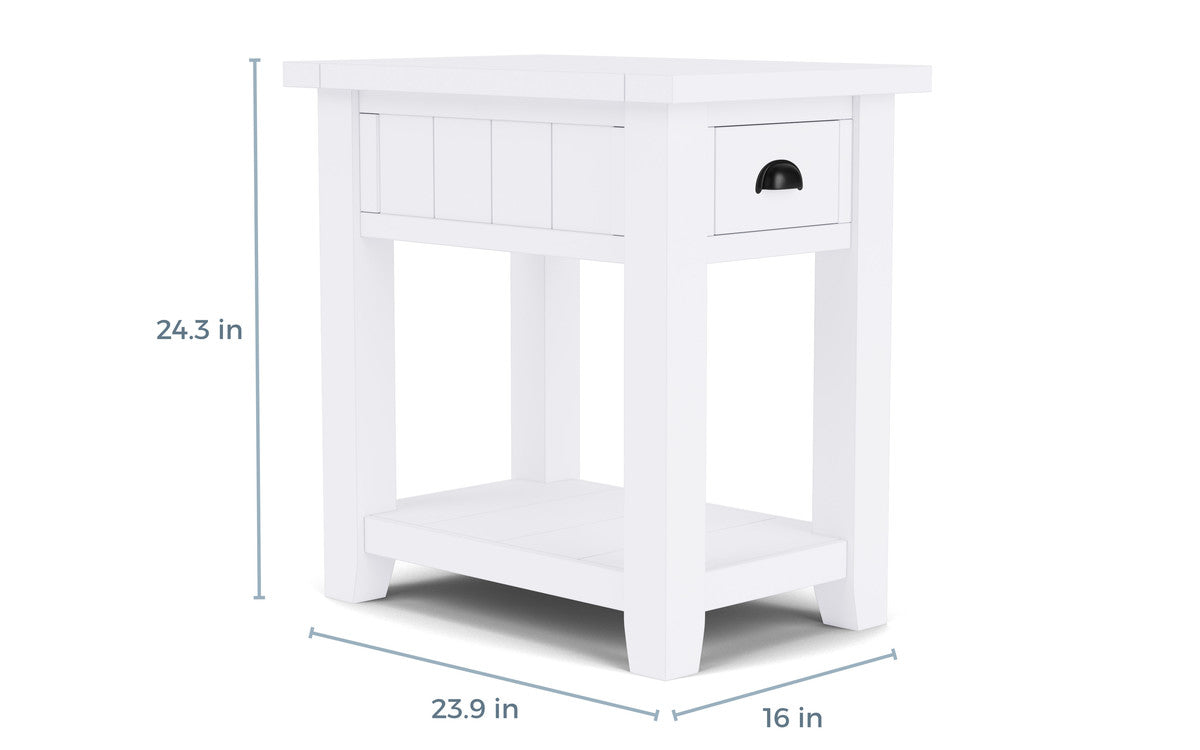 694410983:Artisans Chairside Table, Side