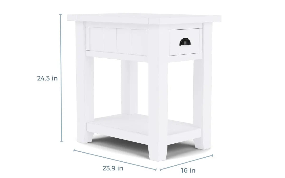 694410983:Artisans Chairside Table, Side