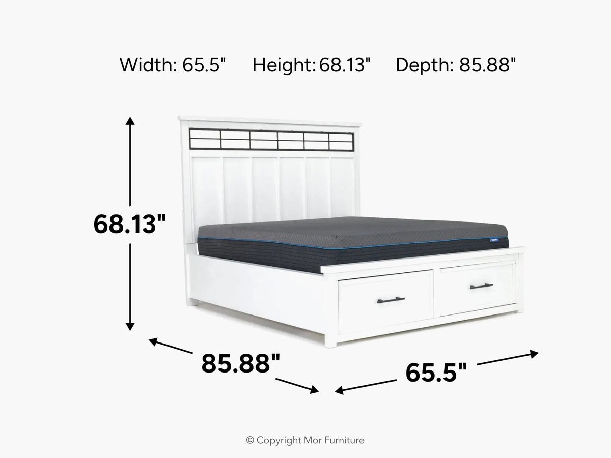 ASHBRYN04:Ashbryn Panel Bed With Storage, 