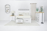 ASHBRYN01:Ashbryn Storage Bed & Dresser , Styled