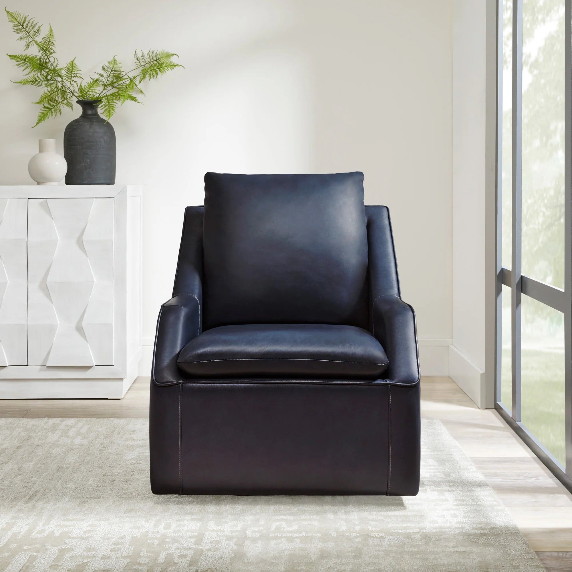 346156019:Asher Swivel Chair, StyledFront