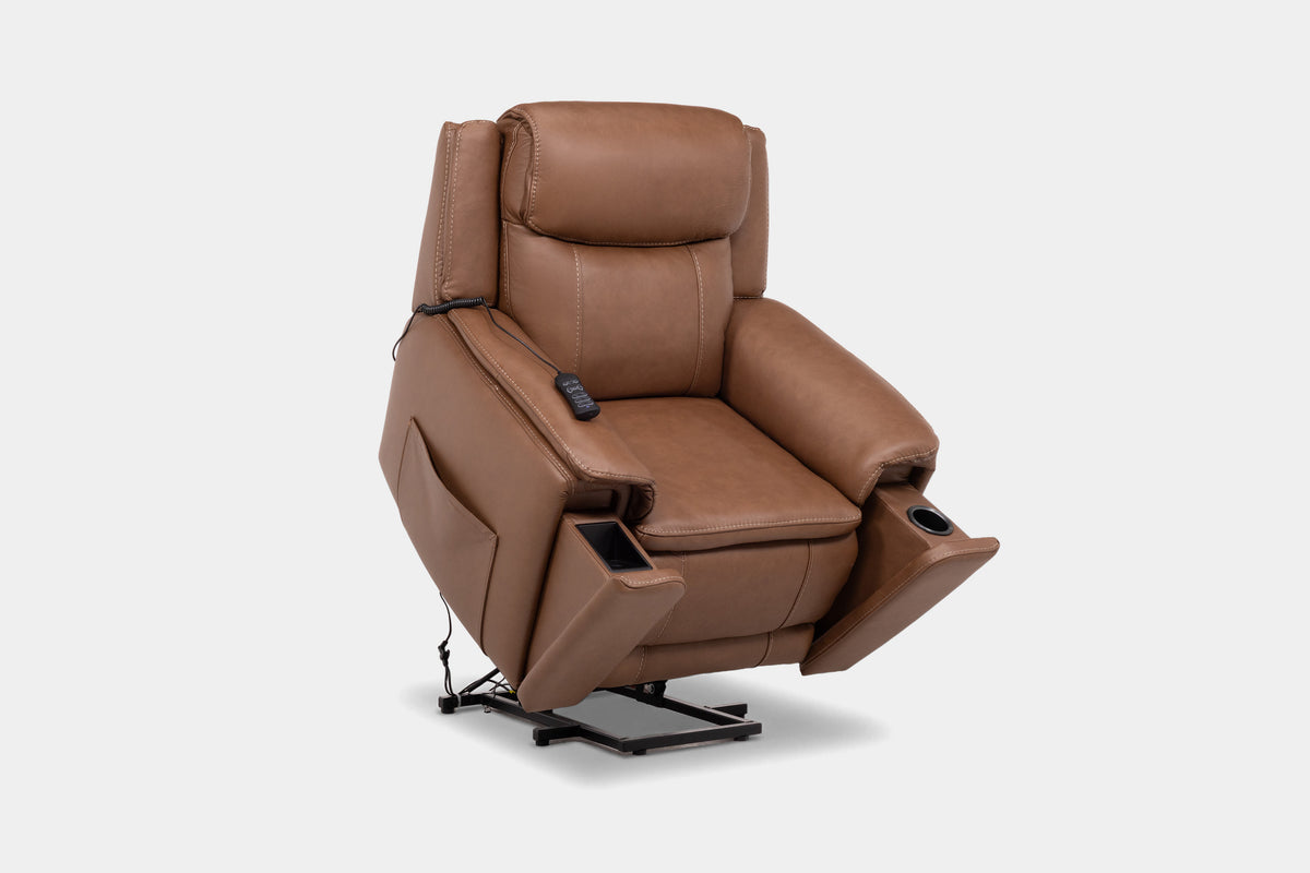 951823570:Aspen 2 Power Lift Chair, Angled