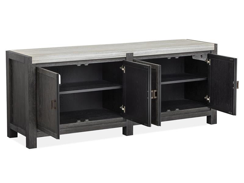 270904551:Aspen Valley Media Console, Open