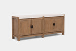 456421653:Aspen Valley Media Console, Angled