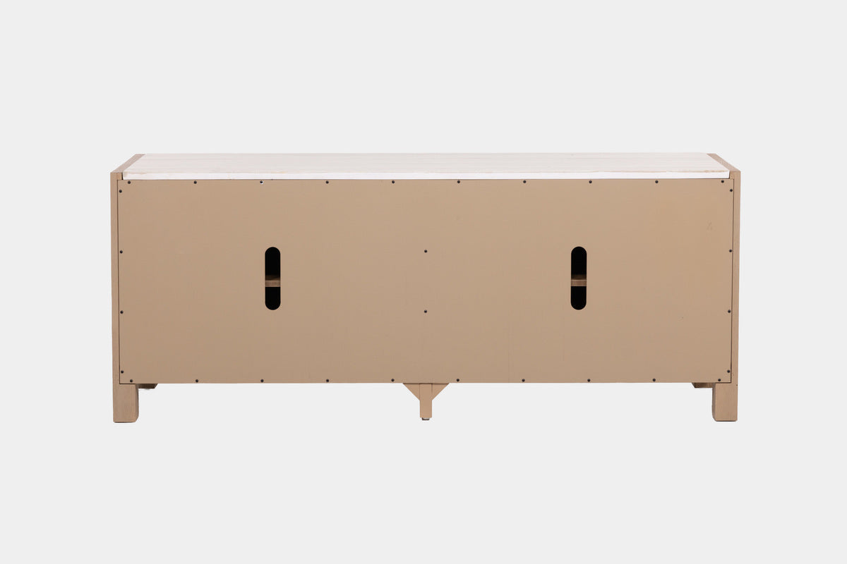 456421653:Aspen Valley Media Console, Back