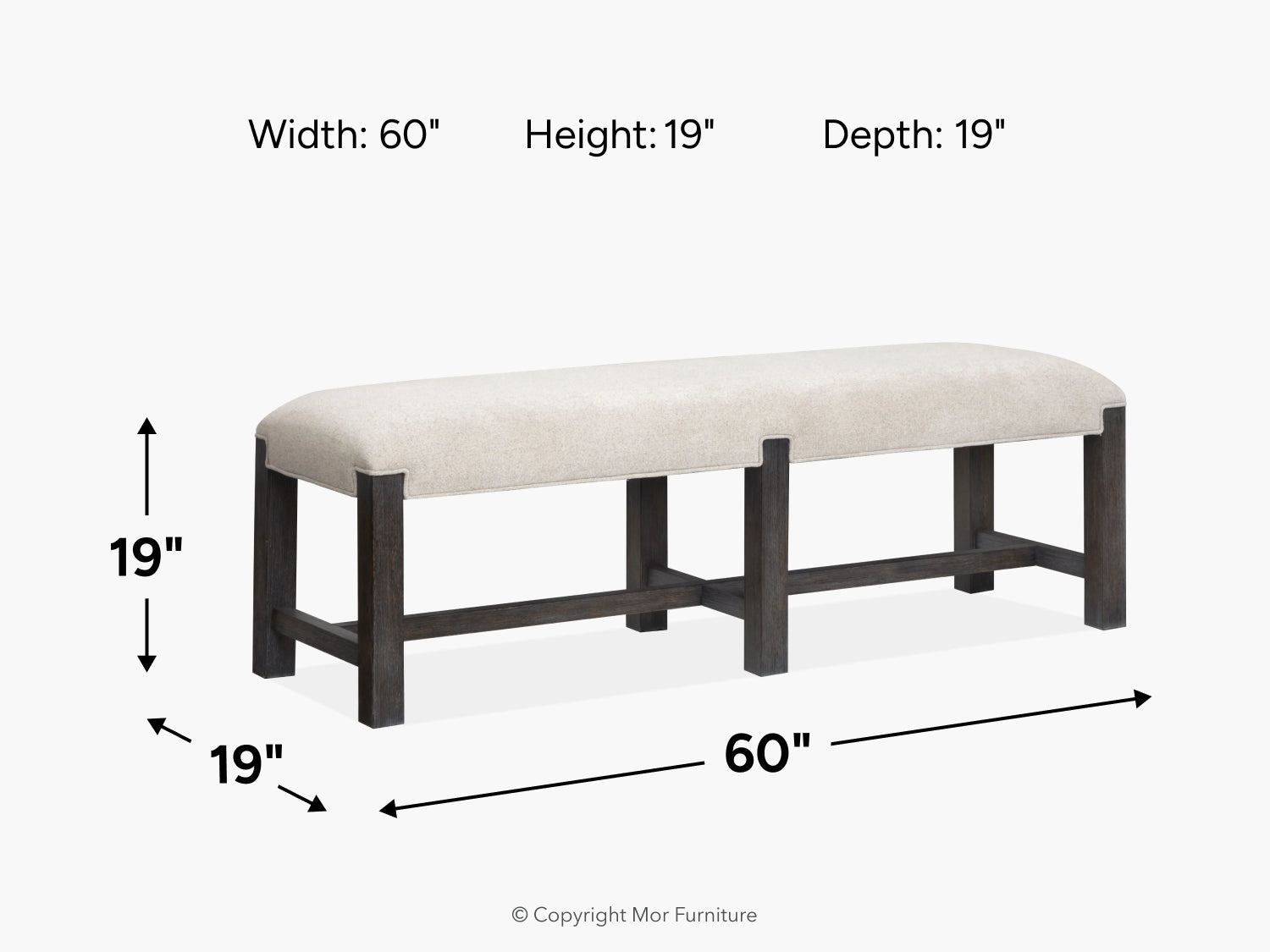 902544169:Aspen Valley Dining Bench, 