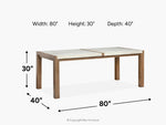 519432332:Aspen Valley Dining Table, 