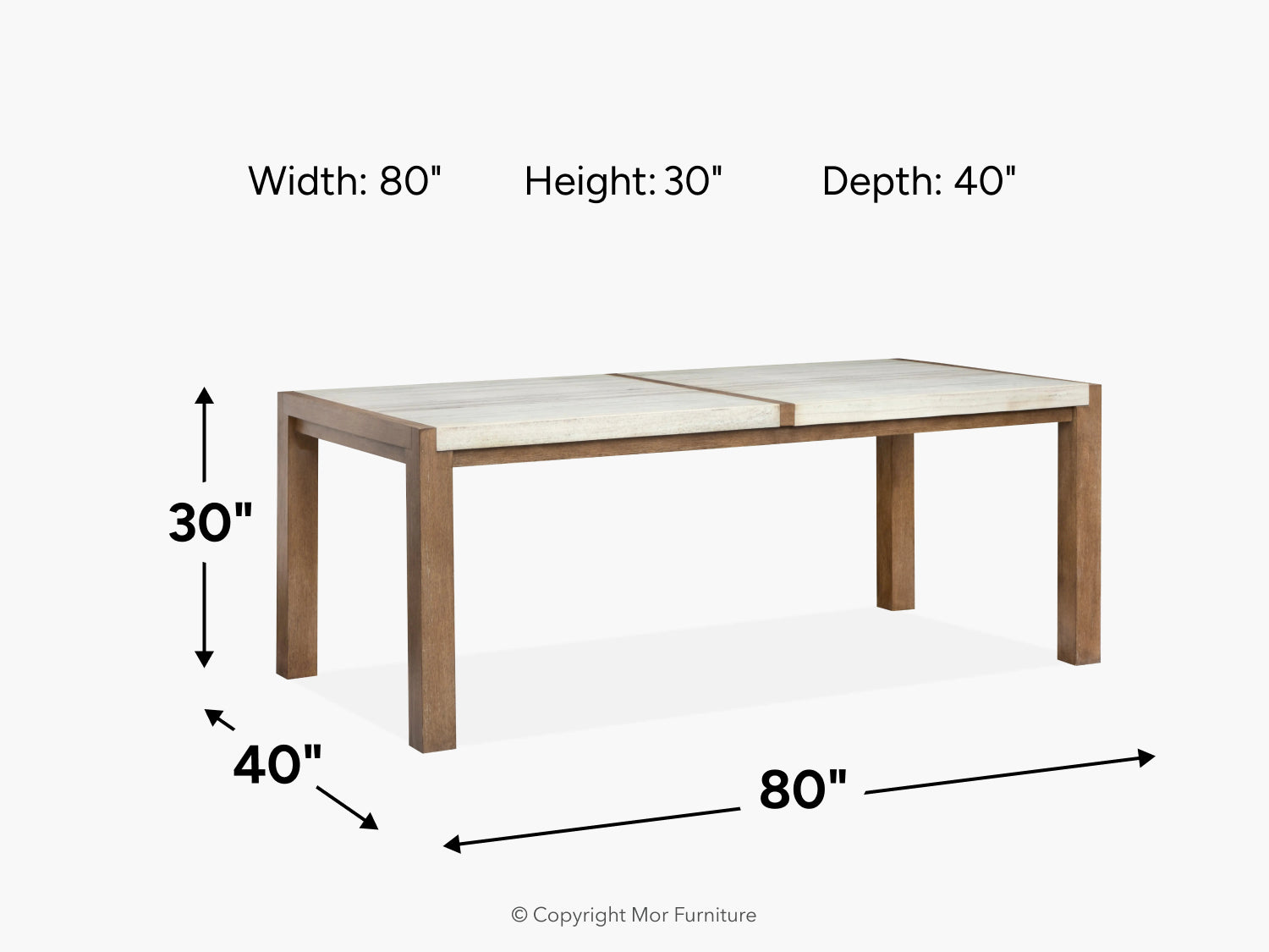 519432332:Aspen Valley Dining Table, 