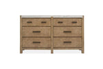 ASPEN0005:Aspen Valley Panel Bed & Dress, Front