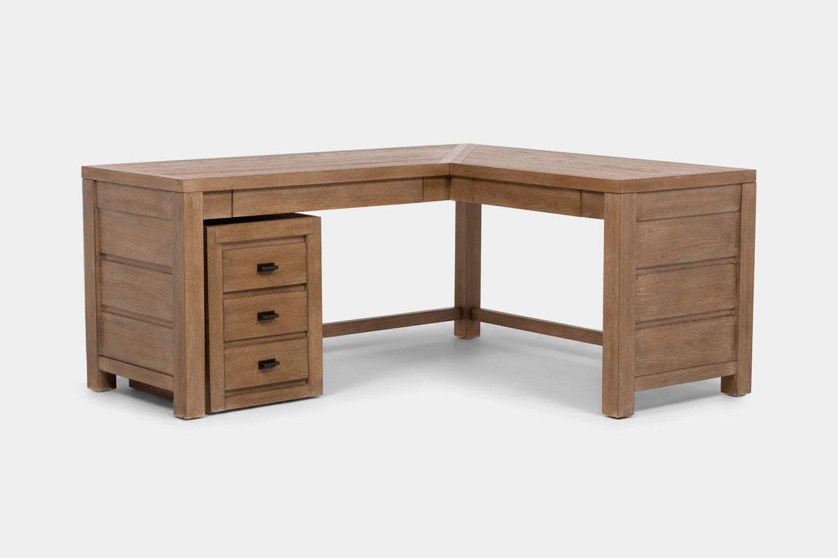 ASPENVA02:Aspen Valley Office Desk & File Cabinet, Side