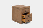 ASPENVA02:Aspen Valley Office Desk & File Cabinet, Open