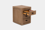 ASPENVA02:Aspen Valley Office Desk & File Cabinet, Open