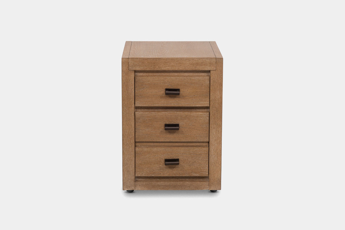 ASPENVA02:Aspen Valley Office Desk & File Cabinet, Front