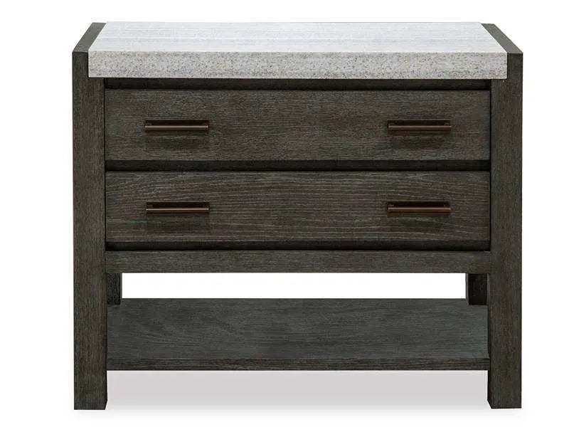 824682460:Aspen Valley Nightstand, FrontOpen