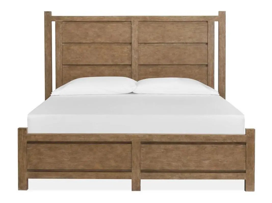 ASPEN0004:Aspen Valley Panel Bed, Front