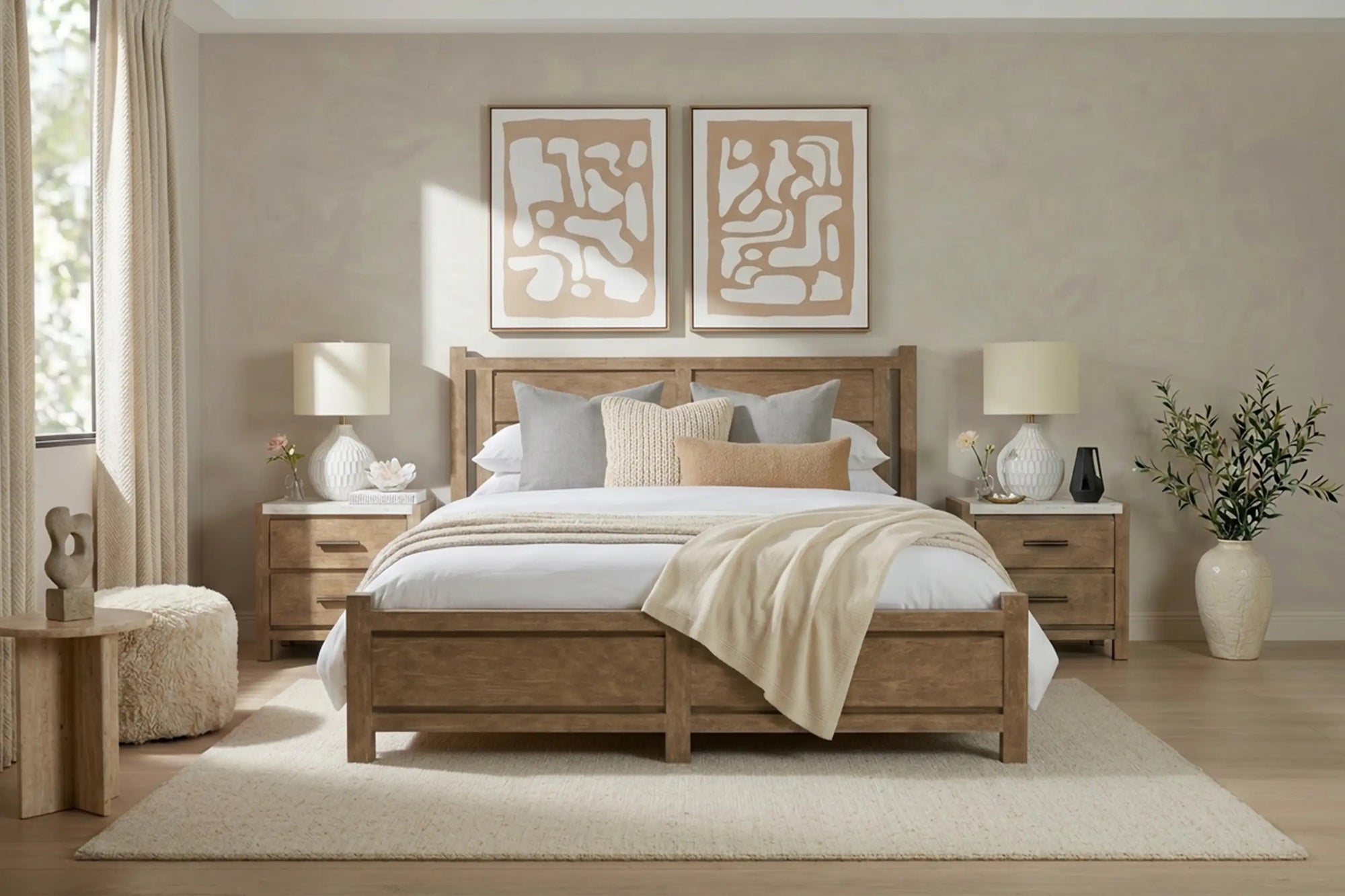 ASPEN0000:Aspen Valley Panel Bed, 