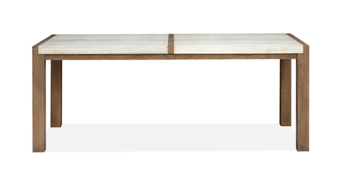 ASPENVA1L:Aspen Valley Dining Table & 6 , Front