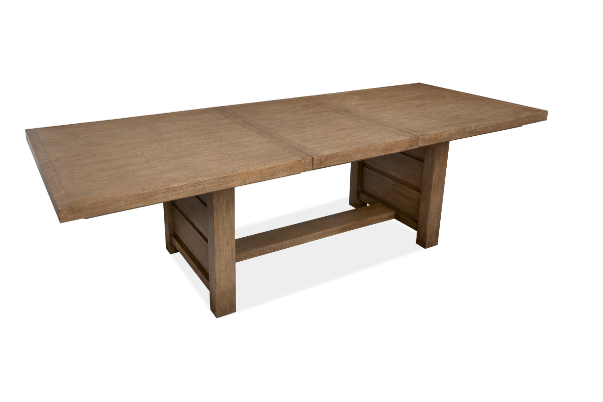 ASPENVA85:Aspen Valley Dining Table & 4 , Angle