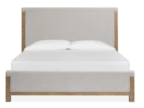 ASPEN0013:Aspen Valley Upholstered Bed &, Front