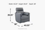 376650187:Auburn Swivel Gliding Recliner, 