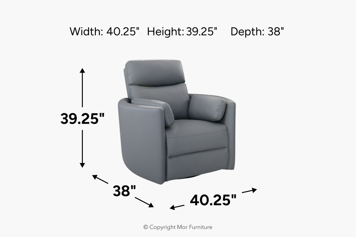 376650187:Auburn Swivel Gliding Recliner, 