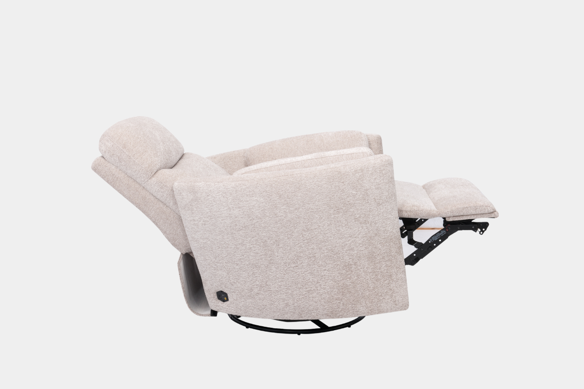 152048756:Auburn Swivel Gliding Recliner, Side Reclined