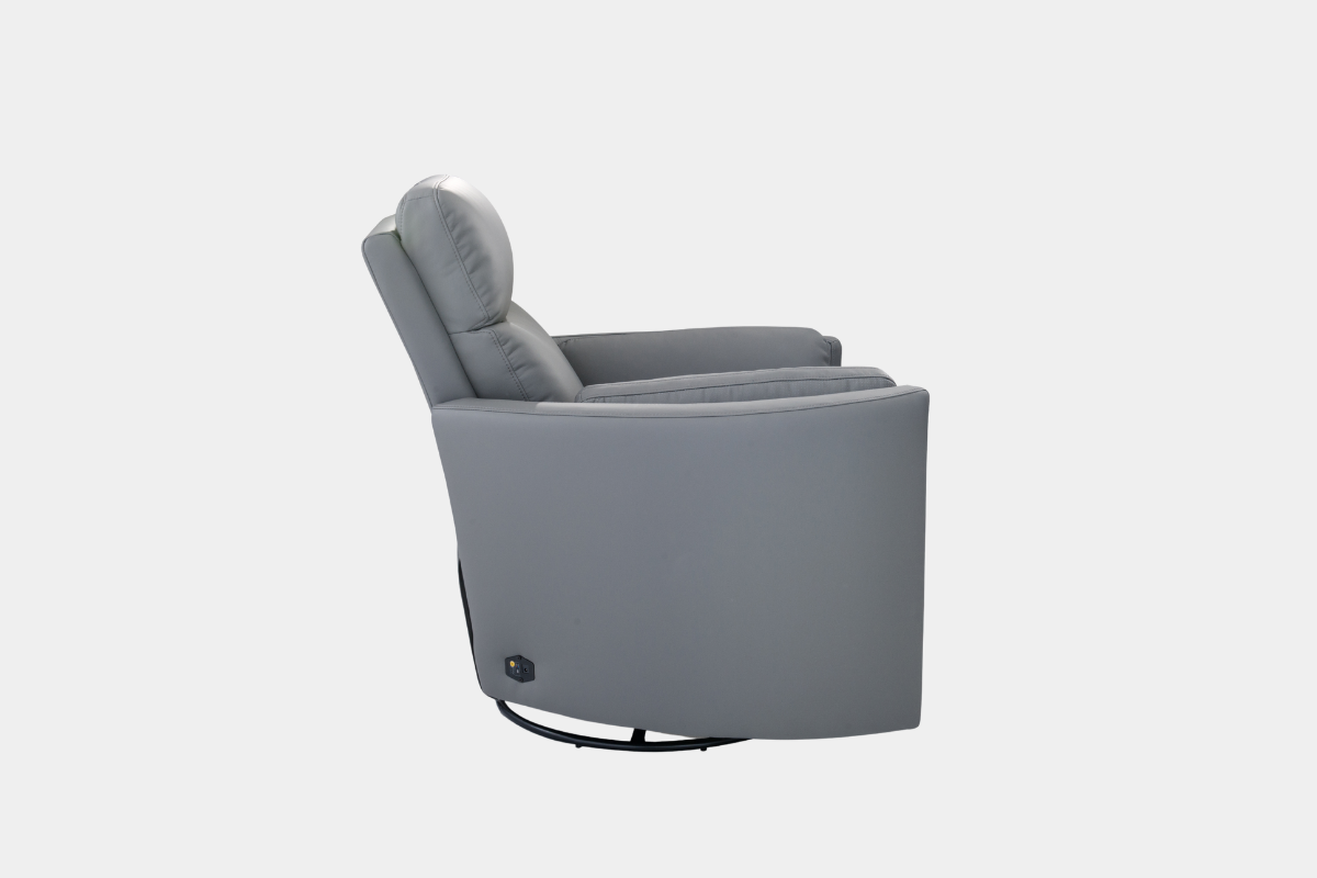 376650187:Auburn Swivel Gliding Recliner, Side