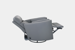 376650187:Auburn Swivel Gliding Recliner, Side Reclined
