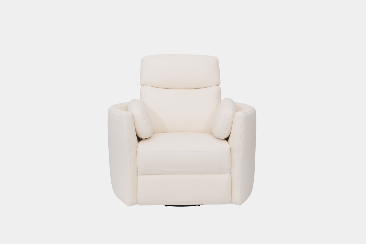 974381358:Auburn Swivel Gliding Recliner, Front