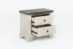 652766950:Augusta 2 Drawer Nightstand, Open