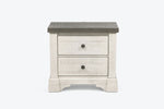 652766950:Augusta 2 Drawer Nightstand, Front