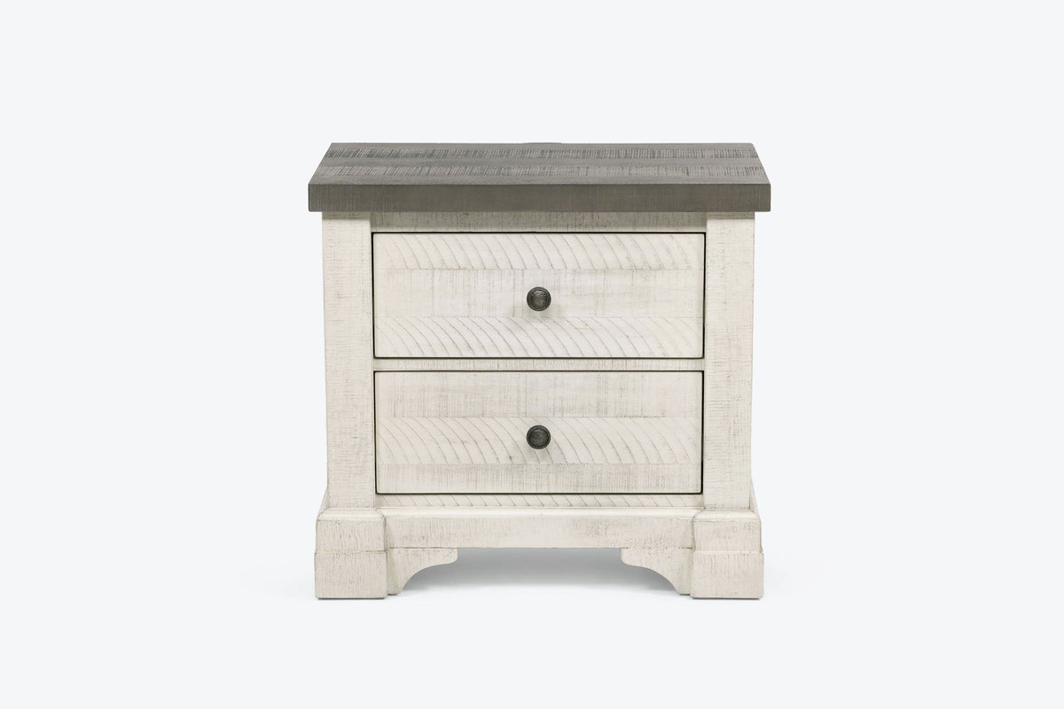652766950:Augusta 2 Drawer Nightstand, Front