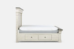 AUGUSTA04:Augusta Panel Bed With Storage, Side