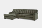 AUSTEN000:AUSTEN000:Austen Sofa Chaise Sectional in Olive Left,Angle