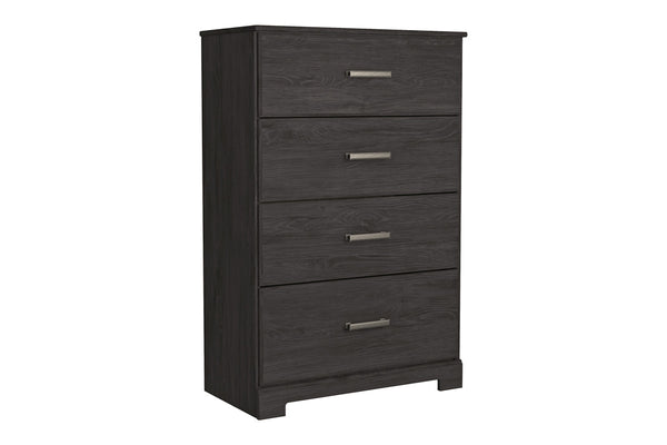 smoky65 モエトンダブレット4箱 Stelsie Chest In Dark Charcoal | Armoires | Bedroom – Mor Furniture