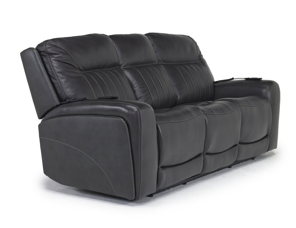 BANKS0001:Banks 3 Power Sofa & Loveseat, Angle